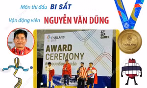 SEA Games 33: Huy chương Vàng thứ 4 cho Đoàn thể thao Việt Nam