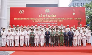 Chủ tịch Quốc hội dự Lễ kỷ niệm 80 năm Ngày truyền thống Lực lượng An ninh đối ngoại