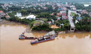 Vụ sập cầu Phong Châu: Tìm thấy thi thể nạn nhân thứ 4