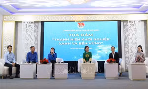 Đẩy mạnh phong trào thanh niên khởi nghiệp xanh, bền vững