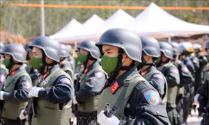 Đấu tranh, ngăn chặn việc tài trợ hoạt động xâm phạm an ninh quốc gia, khủng bố