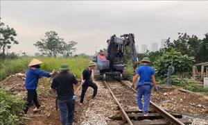Xử lý dứt điểm các lối đi tự mở trái phép qua đường sắt
