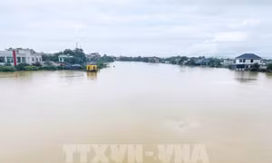 Cảnh báo lũ trên các sông từ Thanh Hóa đến Đà Nẵng