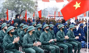 Tổ chức lễ giao nhận quân trên cả nước từ ngày 13 - 15/2