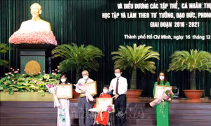 TP Hồ Chí Minh đẩy mạnh học tập và làm theo tư tưởng, đạo đức của Bác Hồ