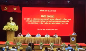 Bước tiến lớn sau 1 năm thực hiện mô hình chính quyền địa phương 2 cấp tại Lào Cai 