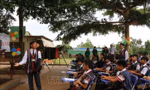 Độc đáo lớp học cồng chiêng tại Đắk Nông