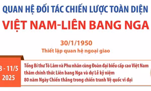 Quan hệ Đối tác chiến lược toàn diện Việt Nam - Liên bang Nga