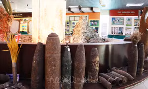 Độc đáo 'Bảo tàng bom mìn' ở Quảng Trị