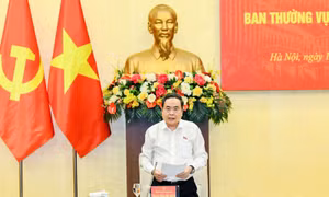 Chủ tịch Quốc hội Trần Thanh Mẫn chủ trì Hội nghị Ban Thường vụ Đảng ủy Quốc hội
