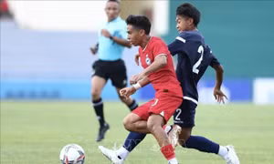 Vòng loại U23 châu Á 2024: U23 Guam và U23 Singapore chia điểm