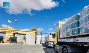 Hàng viện trợ từ Ai Cập tới Gaza vượt mốc 1 triệu tấn 