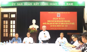 Đại hội đại biểu Người Công giáo Việt Nam xây dựng và bảo vệ Tổ quốc diễn ra từ 11-12/10