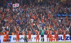 AFF Suzuki Cup 2018: Thắng thuyết phục 3 - 0, Đội tuyển Việt Nam giành vị trí nhất bảng A