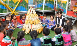 Tăng cường dạy tiếng Việt cho học sinh vùng dân tộc thiểu số