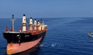 Houthi tấn công tàu chở dầu treo cờ Panama ở ngoài khơi Yemen