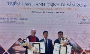 Trao giải cuộc thi Giải thưởng nhiếp ảnh Heritage - Hành trình di sản 2019