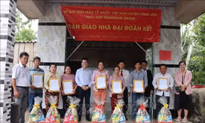 Chung tay xây hơn 1.700 mái ấm, giúp người nghèo an cư lạc nghiệp