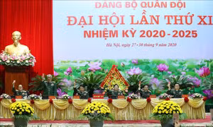 Bế mạc Đại hội đại biểu Đảng bộ Quân đội lần thứ XI, nhiệm kỳ 2020 - 2025