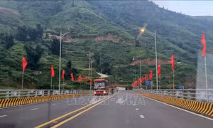 Nguy cơ mất an toàn giao thông trên đường nối cao tốc Nội Bài - Lào Cai đi Sa Pa