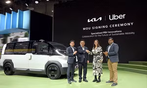 CES 2024: Uber 'bắt tay' với Kia sản xuất xe điện ưu việt