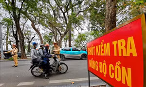 Vi phạm về nồng độ cồn vẫn chiếm tỷ lệ cao trong dịp Tết