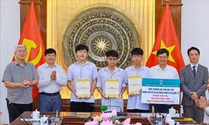 Tuyên dương học sinh giành huy chương Olympic quốc tế và khu vực năm 2026