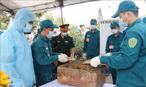Ra quân tại các địa phương có nhiều mẫu hài cốt liệt sỹ cần thu thập