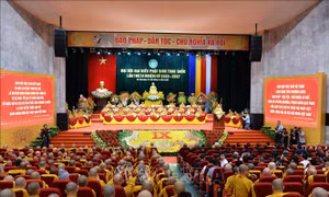 Khai mạc Đại hội đại biểu Phật giáo toàn quốc lần thứ IX, nhiệm kỳ 2022 - 2027