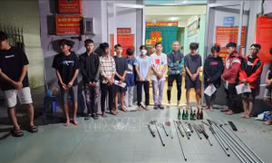 An Giang: Kịp ngăn chặn vụ dùng hung khí để 'giải quyết' mâu thuẫn