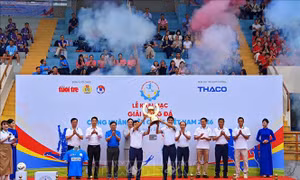 Khai mạc Giải bóng đá công nhân, viên chức Việt Nam 2026