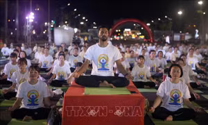 Đồng diễn Yoga - Vì một thế giới, một sức khỏe chung