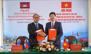 Tạo điều kiện thuận lợi cho việc vận chuyển hàng hóa qua lại biên giới
