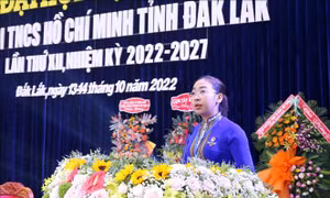 Đồng chí H’Giang Niê tiếp tục được tín nhiệm bầu giữ chức Bí thư Tỉnh Đoàn Đắk Lắk