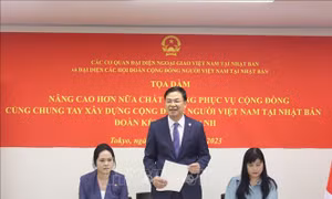 Tọa đàm về chung tay xây dựng Cộng đồng người Việt tại Nhật Bản đoàn kết, vững mạnh