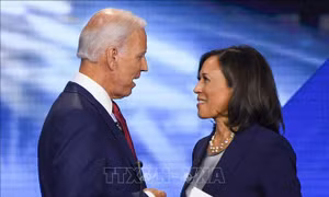 Bầu cử Mỹ 2020: Liên danh tranh cử của đảng Dân chủ lần đầu ra mắt
