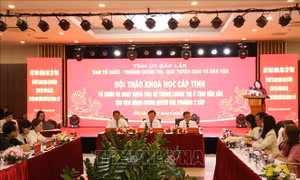 Hướng tới bộ máy tinh gọn với chính quyền địa phương 2 cấp