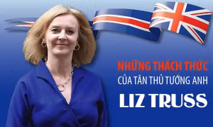 Những thách thức của tân Thủ tướng Anh Liz Truss