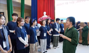Giao lưu quốc tế về văn hóa và hoạt động tình nguyện