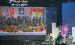 'Hành trình vì hòa bình' của những người lính mũ nồi xanh