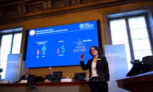 Nobel 2023: Giải Kinh tế đề cao công trình toàn diện về đóng góp của phụ nữ cho thị trường lao động