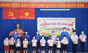 Thành phố Hồ Chí Minh hỗ trợ trẻ em có hoàn cảnh khó khăn