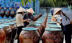 Tết của người đi bán vị quê