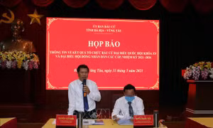 Bầu cử QH và HĐND: Bà Rịa-Vũng Tàu công bố kết quả bầu cử