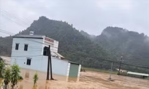 Mưa lũ gây nhiều thiệt hại tại tỉnh Cao Bằng