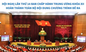 Hội nghị Trung ương 14 hoàn thành toàn bộ nội dung chương trình đề ra