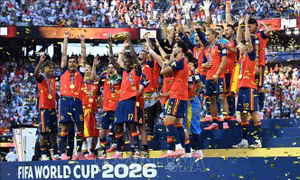 World Cup 2026: Tây Ban Nha phát hành tem kỷ niệm