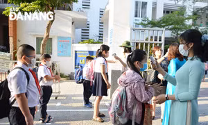 Đảm bảo an toàn phòng dịch khi học sinh đi học trở lại tại xã Hòa Bắc, Đà Nẵng