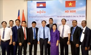 Việt Nam và Campuchia trao đổi kinh nghiệm về công tác tôn giáo