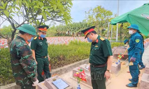 Bảo đảm tiến độ, chất lượng lấy mẫu ADN tại Nghĩa trang Liệt sĩ Ba Dốc, Quảng Trị